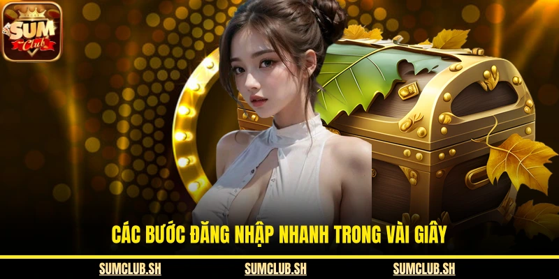 Các bước đăng nhập nhanh trong vài giây