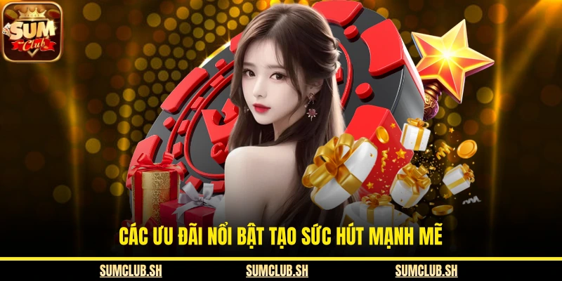 Các ưu đãi nổi bật tạo sức hút mạnh mẽ 