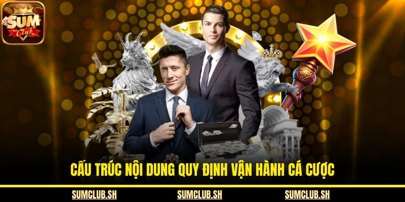 Cấu trúc nội dung quy định vận hành cá cược