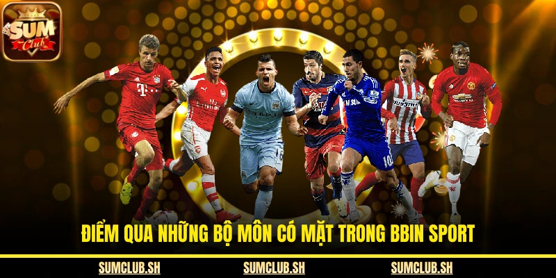 Điểm qua những bộ môn có mặt trong Bbin Sport 